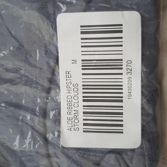 SOMA Aloe Ribbed Hipster in Storm Clouds color - Picture 3 of 5